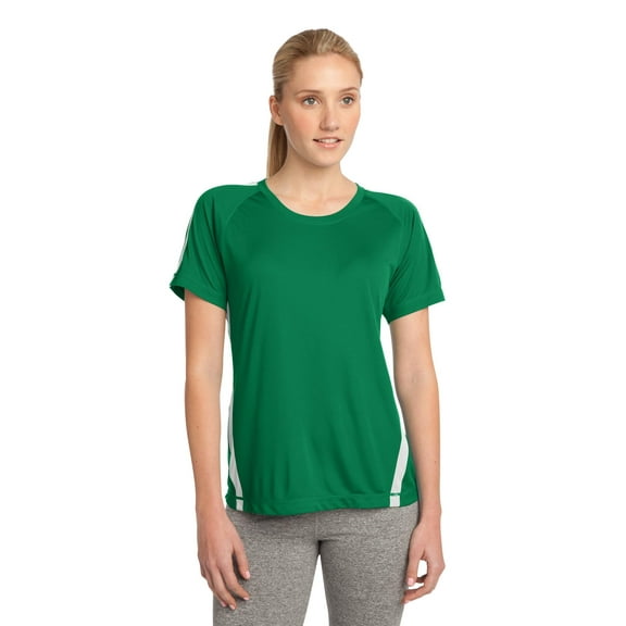 Sport-Tek Ladies Colorblock PosiCharge Competitor Tee