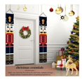 thumbnail image 2 of 1 Set Nutcracker Christmas Banner,Nucracker Christmas Decorations, Outdoor Nutcracker Soldier Banners for Porch Front Door Home Garden Indoor Kids Par, 2 of 3