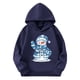thumbnail image 3 of Sudaderas con capucha para niños y niñas, sudaderas casuales de manga larga, lindas sudaderas de gran tamaño con bolsillo de polar, chaquetas para niñas, 3 of 4
