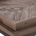 thumbnail image 6 of Simpli Home Damien SOLID AGED ELM WOOD and Metal 50 inch Wide Modern Industrial Console Table in Distressed Natural Elm, 6 of 7