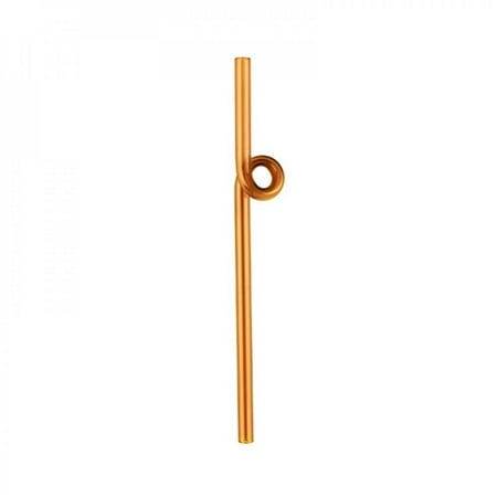 

Xinhuaya 1Pc Colorful Hot Glass Straw Milk Tea Thick Lengthening Cute Curved Non-disposable High Borosilicate Glass Straw E
