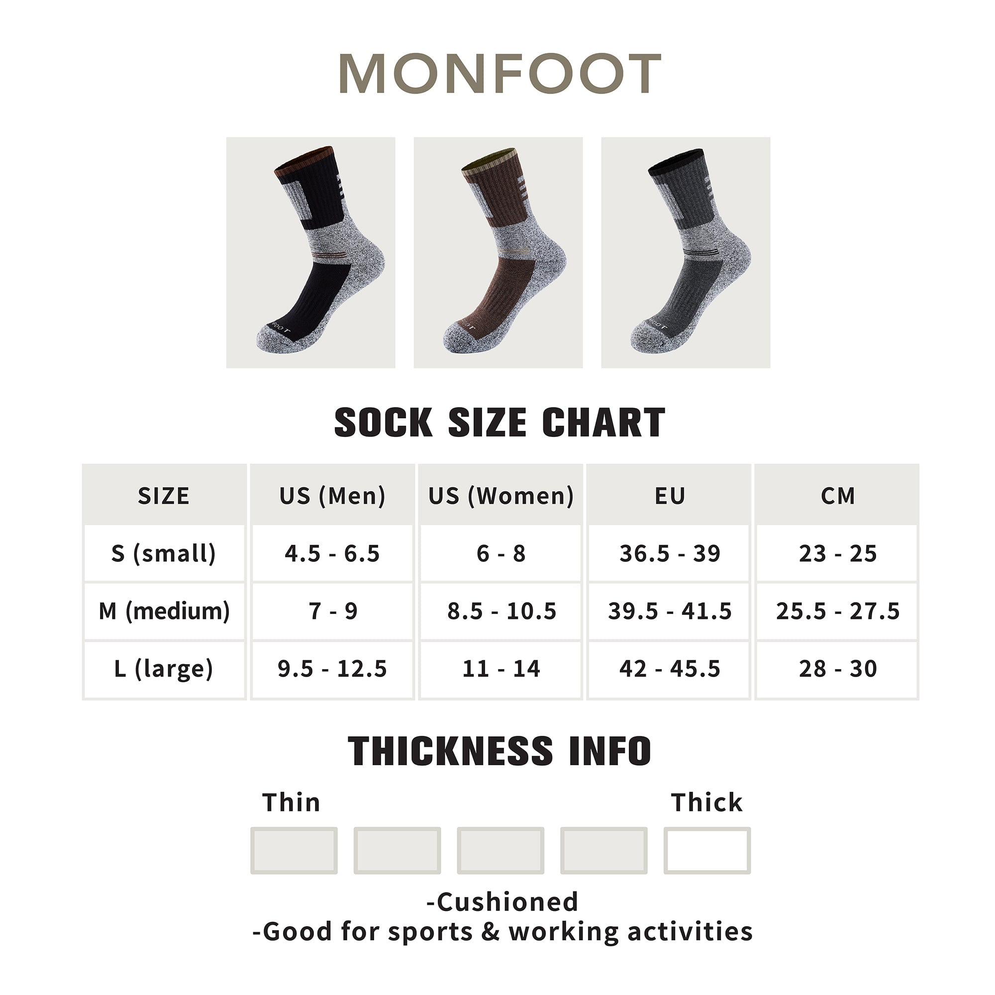 Boody | Men's Cushioned Ankle Socks in Black | Size I 11-14