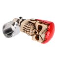 thumbnail image 3 of Skull Steering Wheel Knob, Car Power Handle  Knob Abrasion Resistant Universal Strong Rustproof  For Tractors Red Hair White Face, 3 of 8