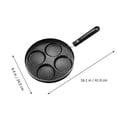 thumbnail image 6 of FOMIYES 1Pcs Mini Frying Pan Non Stick Even Heating Assorted Color Iron, 6 of 8