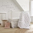thumbnail image 3 of Levtex Baby - Skylar Crib Fitted Sheet - Fits Standard Crib and Toddler Mattress - Stars - Grey and White - Nursery Accessories - 100% Cotton, 3 of 3