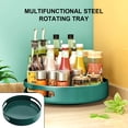 thumbnail image 2 of Estantería giratoria estantería de plato giratorio Almacenamiento cosmético Organizador antideslizante Dormitorio Dormitorio Gadget bandeja suministros para el hogar verde grande 360 ​​grados Inevent HA011511-02B, 2 of 7