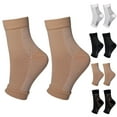 thumbnail image 3 of Dengjunhu Sports Socks Moisture-wicking Fabric Sweat Absorption Ankle Protection Anti-fatigue Compression Socks Foot Fitness Supply, 3 of 7