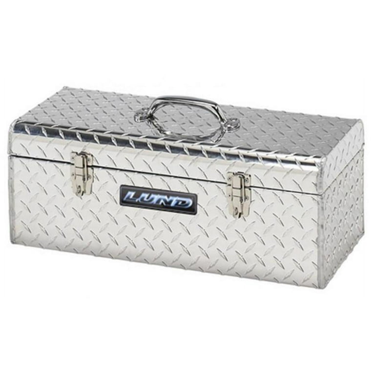 Lund 24 in. Aluminum Hand-Held Tool Box Lund 24 in. Aluminum Hand-Held Tool Box