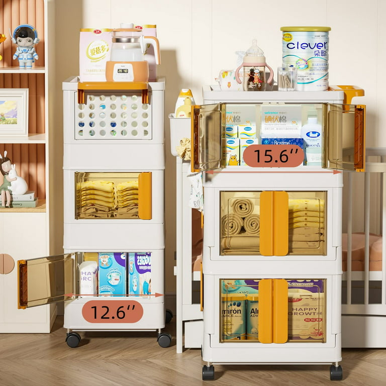 Drawer Storage Cabinet Living Room Toy Snack Organizer Drawer