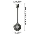 thumbnail image 2 of Soporte de pared para secador de pelo sin taladro | Soporte ajustable de 360 grados | Organizador de baño y tocador para herramientas de peinado, 2 of 5