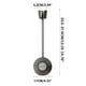 thumbnail image 2 of Hair Dryer Bracket Toilet Lazy Hair Dryer Support No Hand Holding Dryer Hands Hair Dryer Storage Rack Wall Hanging No Punching, 2 of 5