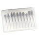 thumbnail image 4 of Juego de 10 fresas rotativas para tallado de acero de carburo de tungsteno, broca helicoidal sólida caja clara, 4 of 9
