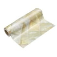thumbnail image 1 of Uxcell Wood Grain Wallpaper Border 8" x 16.4ft Textured Frame Sticker, Yellow Diamond, 1 of 7
