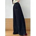 thumbnail image 7 of JTieacloth Girls Denim Pants Stylish Girls Wide Leg Jeans With Heart Embroidery Korean Style Casual Trousers For Teen Students Comfortable Loose Fit Denim Pants Youth Fashion,Sizes 5-6 Years, 7 of 7