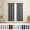Black, variant on Blackouts Curtain Room Darkening Drapes Insulated Sunscreen Window Curtain No-Drill Thermal Blockout Shade For Living Room Bedroom(1 pc)
