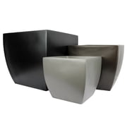 Root and Stock Pacifica Square Curved Planter Box