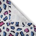 thumbnail image 6 of Ambesonne Camo Grommet Curtain, Animal Skin Watercolors, 50" x 54", Black Pink and Blue, 6 of 6