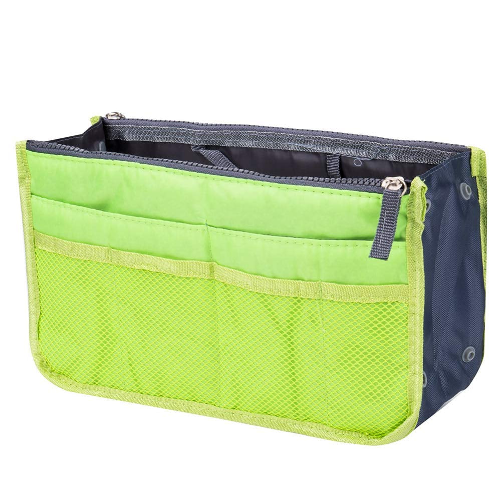 Women Lady Travel Insert Handbag Organiser Purse Large Liner Comestic