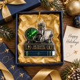 Acrylic Christmas Ornament Air Traffic Controller Radar Design for Tree ...