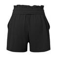 thumbnail image 6 of Women's Summer Shorts Suit Casual Loose Fit Lightweight Comfortable Outfit with Pockets Adjustable Tie Knot Stylish, 6 of 6