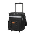 thumbnail image 4 of Bolsa de enfriador de más de refrigeración aislado 35 l Aislamiento práctico de almacenamiento Packle de hielo Recipiente de alimentos para viajes de Negro, 4 of 8
