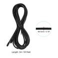 thumbnail image 2 of Unique Bargains 10Ft Speed Jump Rope Replacement Cable 4.5mm Professional Skipping Rope Replacement Black, 2 of 6