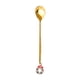 thumbnail image 1 of Tenedor de Café de Metal, Cuchara Navideña, Diseño de Frutas de Acero Inoxidable, Fácil de Limpiar, Ideal para Fiestas o Bares, Decoración Navideña, Regalo Perfecto para Amigos, Tamaño 13,5, 1 of 2