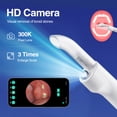 thumbnail image 3 of Tonsil Stone Remover, 300K HD Camera Tonsil Tool with LED Light, 3 Suction Levels, Tonsil Stone Vacuum, Oral Care for Mouth Health, USB Rechargeable, 3 of 8