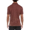 thumbnail image 2 of John Varvatos mens  Bodhi Marble Polo Shirt, s, Blue, 2 of 3