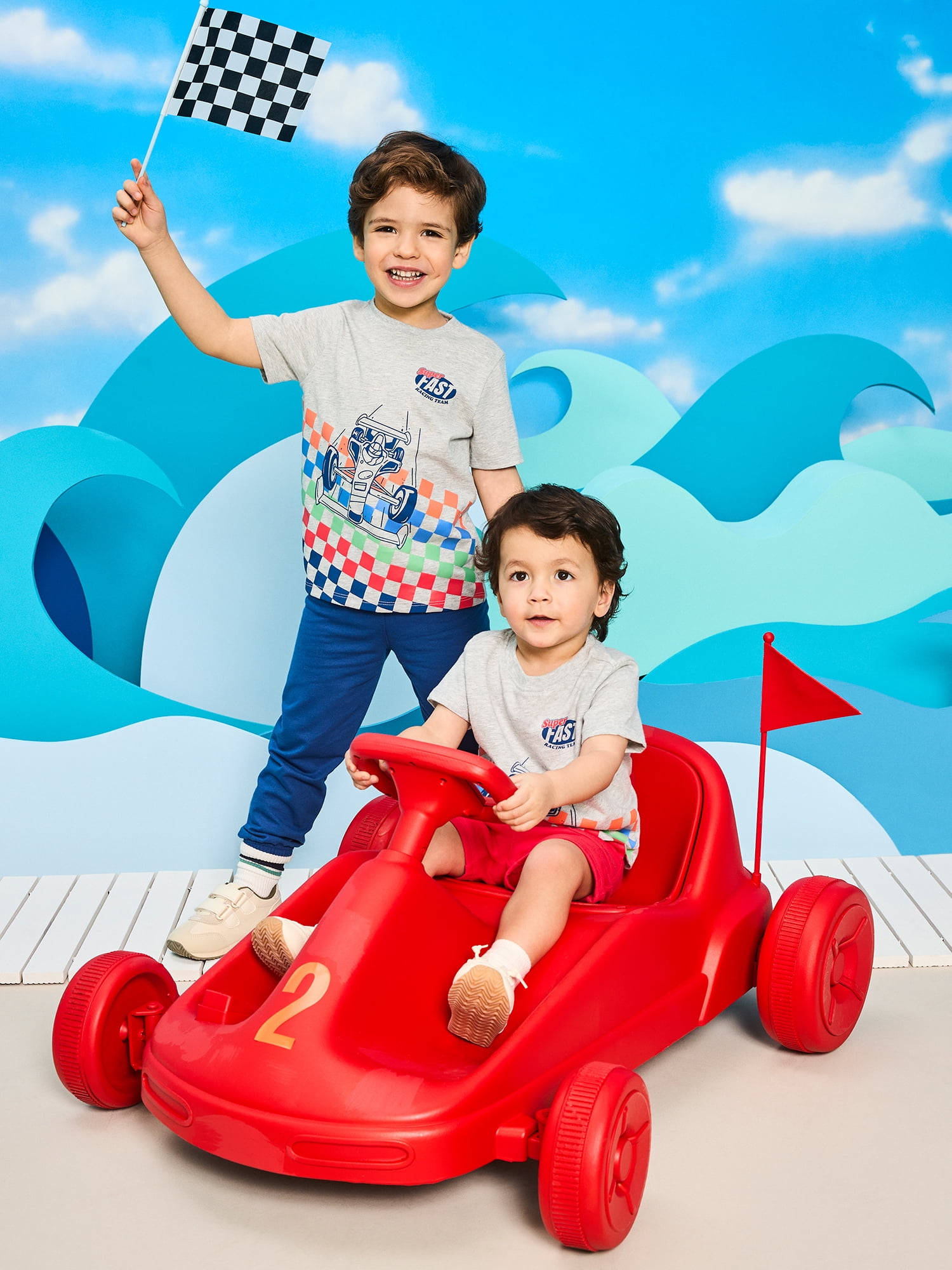 Garanimals Newborn, Baby & Toddler Boy Cotton Short-Sleeve Graphic T-Shirts, 3-Pack, Sizes 0-6T