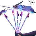 thumbnail image 2 of Coofit Kids Magic Wand Butterfly 5PCS Glowing Fairy Wand Princess Wand with LED Lights, 2 of 10