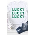 thumbnail image 3 of Retro Lucky Grid Graphic Tee T-Shirt, 3 of 7