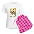 thumbnail image 5 of CafePress - Golden Retriever Portrait Women's Light Pajamas - Women's Short Sleeve Print T-Shirt and Pants Light Cotton Pajama Set, 5 of 7