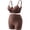 Brown, variant on 2026 Womens 2 Piece Outfits Summer Yoga Outdoor Sports Bra Sleeveless Tops Sports Bra And Shorts Set