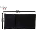 thumbnail image 2 of Eyeglass Case Top Closure, Slip In Eyeglass Case Soft Faux Leather Fits Large Glasses, Women Men, 2 of 5