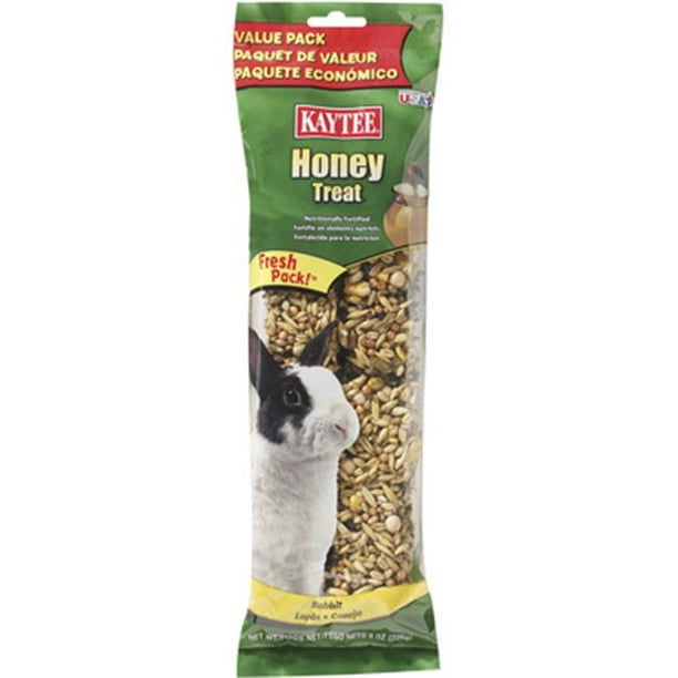 Kaytee Rabbit Treats, Honey Stick, 8 oz.