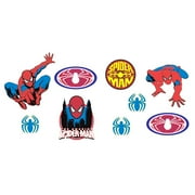 Marvel Spiderman - 9-Piece Foam Wall Stickers