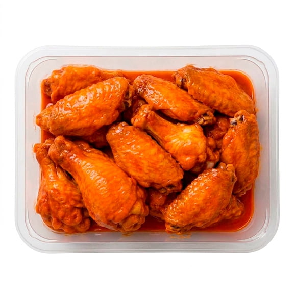 Alitas de Pollo Adobadas Carnes Frescas por kg peso aprox por charola 900 a 1000 g