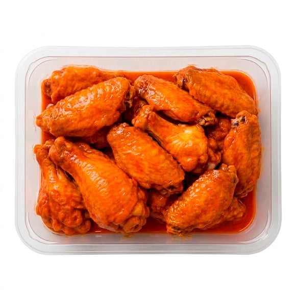 Alitas de Pollo Adobadas Carnes Frescas por kg peso aprox por charola 900 a 1000 g