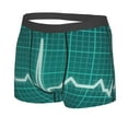 thumbnail image 2 of Kll Ecg Wave Men'S Cotton Boxer Briefs Underwear-Xx-Large, 2 of 9