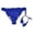 Z-Blue201, variant on Womens Bohemian Swimwear Ladies Summer Hollow Crochet Bikini Briefs Solid Color Side Tie Bathing Suit Lined Knitted Beach Swim Bottoms