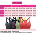 thumbnail image 2 of LELINTA Women's Seamless Mesh Removable Cups Sports Bra High Impact Support Workout Yoga Sports Five Color, 2 of 7