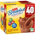 thumbnail image 2 of CARNATION BREAKFAST ESSENTIALS Rich Milk Chocolate 40-1.26 oz. Packets, 2 of 14