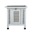 thumbnail image 2 of Spaco Durable Pet Shelter with Lockable Ramp Door , High, Quality Fir , Openable Roof , Ideal for Cats, Puppies, Rabbits, 2 of 13