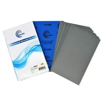 Aqua MAXX Wet or Dry Sandpaper Finishing Sheets 9”x 5.5” - 1200 GRIT - Box of 50