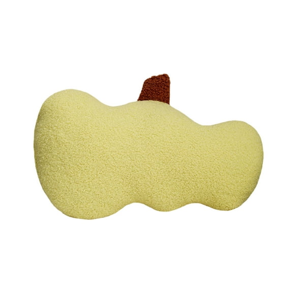 Hwkond Large Throw Pillows Shaped Pumpkin Pillow Decorative Sofa Pillow Bedroom Chair Cushion Lumbar Pillow,Yellow