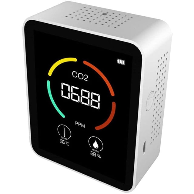 Air Quality Carbon Dioxide Monitors Three In One Carbon Dioxide Hygrometer Combined Pollution Instrument Temperature Sensor