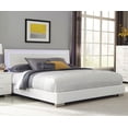 thumbnail image 2 of Felicity Wood California King LED Panel Bed White High Gloss, 2 of 3