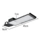 thumbnail image 2 of Luminario Suburbano Plano De Led 100 W Alta Intensidad 46259 Volteck SUB-841L, 2 of 5
