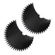 thumbnail image 5 of Squirrel Foafle Para Alimentador De Pájaros Guardia De La Ardilla Para Comederos De Pájaros Montados En Poste Con Diseño De Bamboleo Rotativo Bordes Con Punta De PVC Negro, 5 of 7